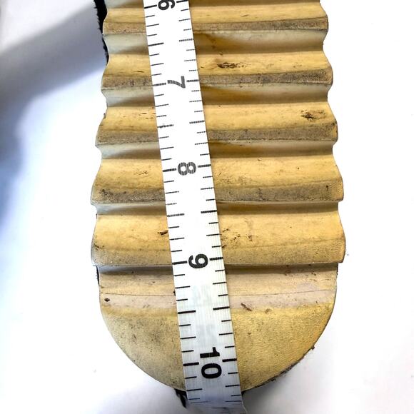 COMME DES GARCONS Textured Leather Zipped Ankle Boots in Black Size 8 - Picture 13 of 14